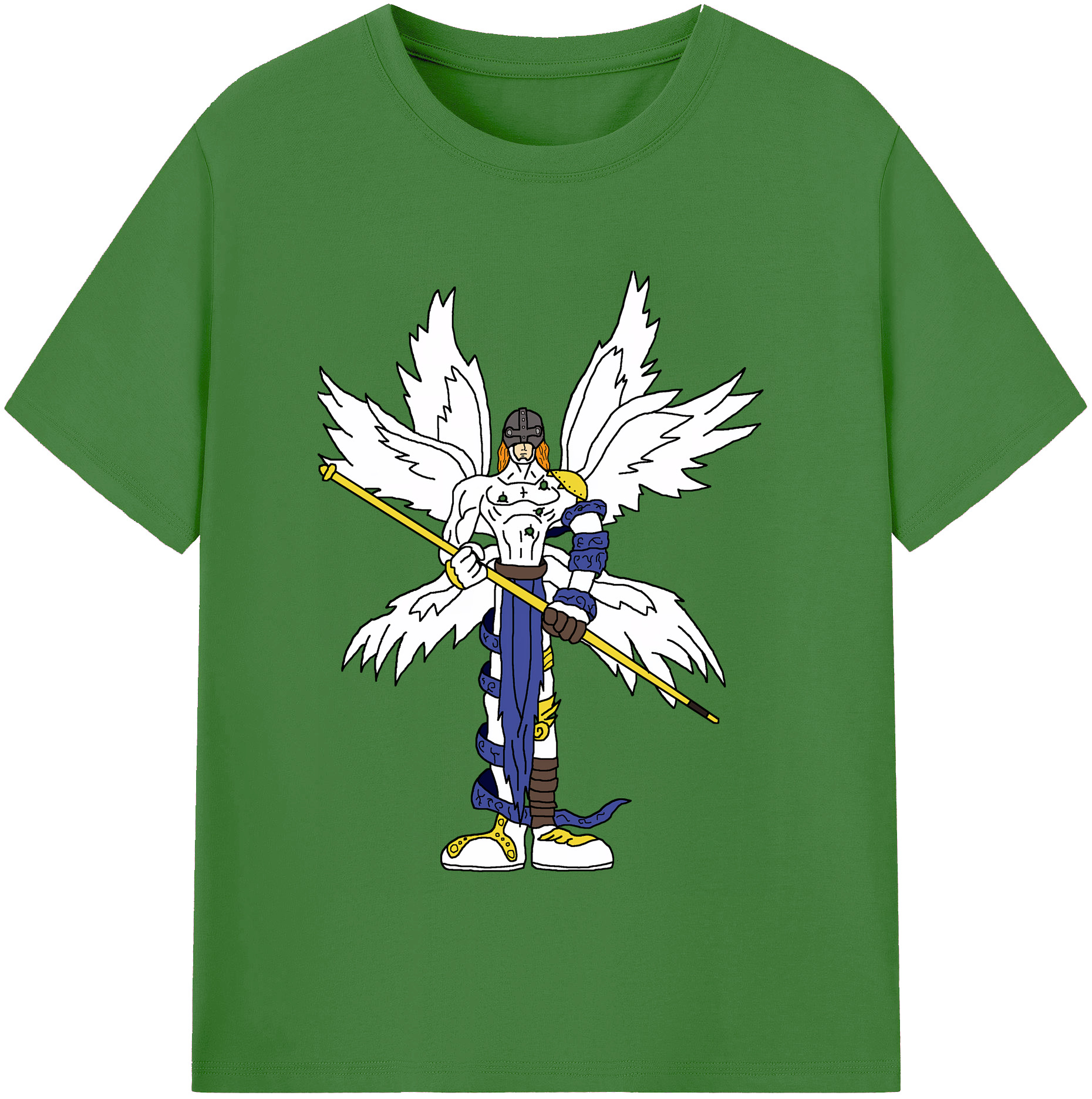 （画像用） Digimon デジタルモンスター/デジモン レディースカジュアルプリントTシャツ（綿100％）